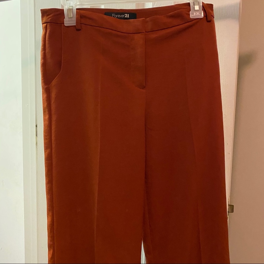 Camel Wide Leg Pants